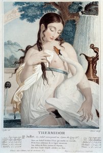 Revolutionärer Kalender vom 20. und 21. Juli: Thermidor: Die Sonne steht im Zeichen des Löwen von Salvadore Tresca