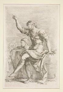 Diverse Figur (Suite) von Salvator Rosa