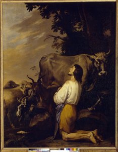 Das Gleichnis vom verlorenen Sohn. von Salvator Rosa