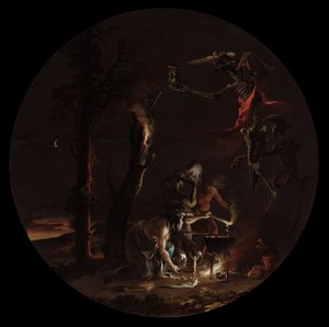 Szenen der Hexerei: Abend, ca. 1645-49