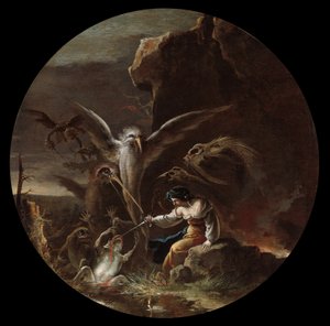 Szenen der Hexerei, ca. 1645-49 von Salvator Rosa