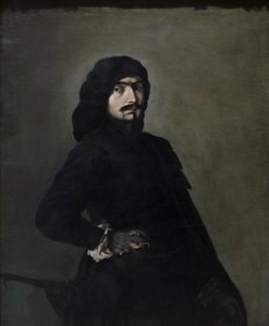 Selbstporträt als Pascariello von Salvator Rosa