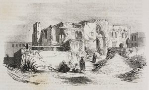 Haus, in dem Ludwig IX. in Mansura, Ägypten, gefangen gehalten wurde von Salvatore Puglia