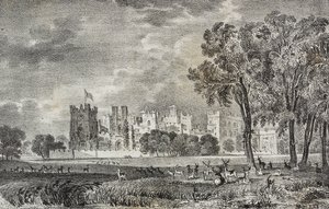 Raby Castle, Durham, England, Vereinigtes Königreich