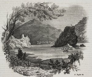 Ansicht auf den Fluss Donau