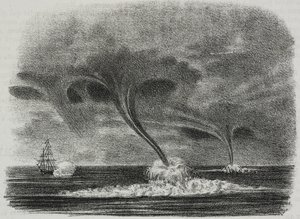 Wasserspeier, Lithographie von Salvatore Puglia