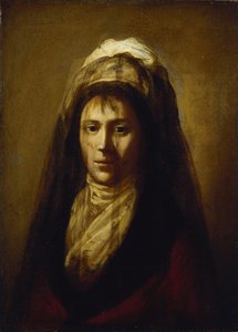 Porträt der Gräfin Jekaterina Petrowna Rostoptschina 1776-1859 mit Schleier von Salvatore Tonci