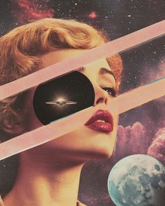 Kosmische Traumfrau von Samantha Hearn