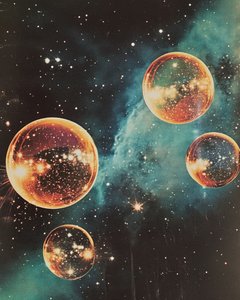 Kosmische Kugeln Nebel von Samantha Hearn