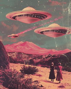 Wüsten UFO-Begegnung