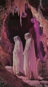 Mystische Höhlenfiguren