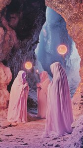 Mystische Höhlenfiguren von Samantha Hearn
