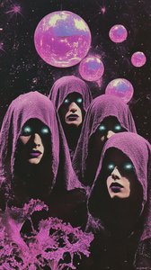 Lila kosmische Mystiker von Samantha Hearn