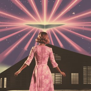 Retro Alien-Begegnung