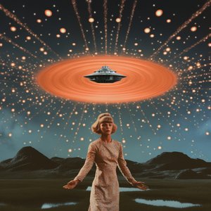Surreale Alien-Landung von Samantha Hearn