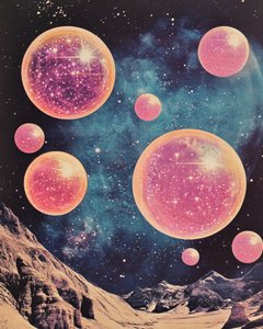 Surreale Kosmische Landschaft von Samantha Hearn