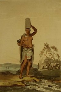 Eine afrikanische Frau, Platte 17 aus 