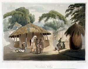 Booshuana-Dorf, Tafel 18 aus 