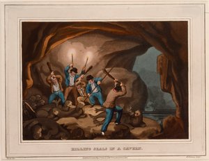 Tötung von Robben in einer Höhle