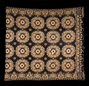 Doppelgewebte Decke von Samuel (attr.to) Graham