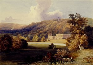 Blick auf Chatsworth