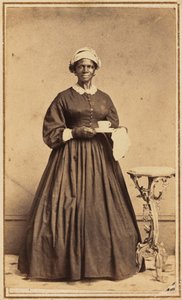 Porträt einer Frau, 1864-1865 (Foto)