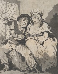 Werbung in niedrigen Kreisen, 15. Dezember 1785 von Samuel Alken