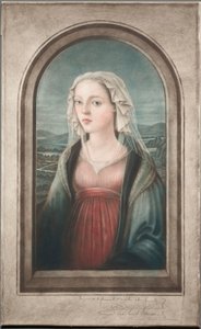 Madonna, 19.-20. Jahrhundert von Samuel Arlent Edwards
