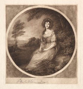 Mrs. Sheridan, 19.-20. Jahrhundert von Samuel Arlent Edwards