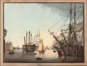 Im Hafen von Samuel Atkins
