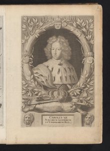 Portret van Karel XII van Zweden