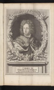 Porträt von Karl XI. von Schweden von Samuel Blesendorf