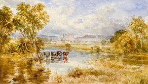 Landschaft, ca. 1860 von Samuel Bough