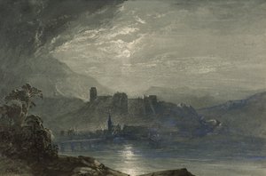 Landschaft mit Schloss