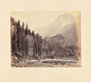 Blick in das Sindh-Tal von Samuel Bourne