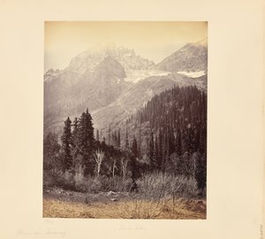 Gletscher bei Sonamurg von Samuel Bourne