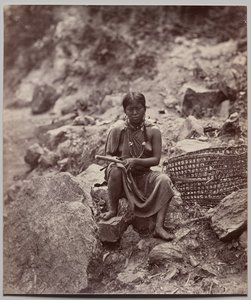Lepcha-Frau (Nummer 1908) von Samuel Bourne