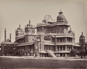 Lucknow. Der Kaiser-Pass und Ansicht von Südosten von Samuel Bourne