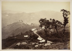 Teendari Bazaar, Darjeeling, aus 