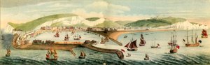 Die Südansicht von Dover, in der Grafschaft Kent von Samuel Buck