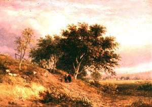 Englische ländliche Landschaft