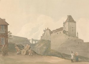 Schloss in Dieppe, Normandie