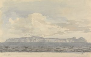 Fernsicht auf eine Insel von Samuel Davis