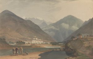 Die ehemalige Winterhauptstadt von Bhutan in Punakha Dzong von Samuel Davis