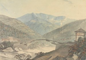 Blick in der Nähe von Tassisudon [Tashicho Dzong] in Bhutan