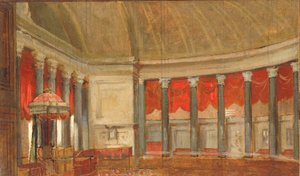 Studie für das Repräsentantenhaus von Samuel F. B. Morse