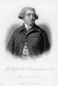 Charles James Fox 1749-1806, Whig-Politiker, 19. Jahrhundert von Samuel Freeman