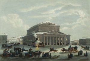 Das Sankt Petersburger Kaiserliche Bolschoi-Kamenny-Theater, Ende der 1840er Jahre