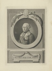 Peter von Biron, Herzog von Kurland und Semgallen