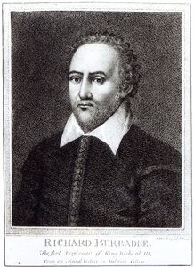 Porträt von Richard Burbadge (1573-1619) von Samuel Harding